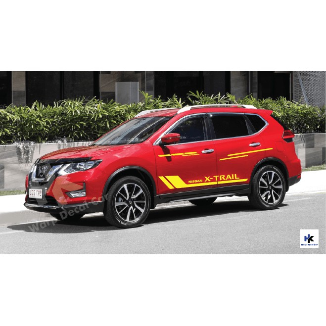 Tem xe nissan Xtrail- tem xe ô tô giá rẻ- decal Xtrail