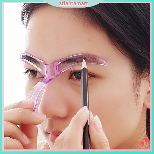 [Hàng mới về] Khuôn vẽ lông mày có thể tái sử dụng tiện lợi cho nữ