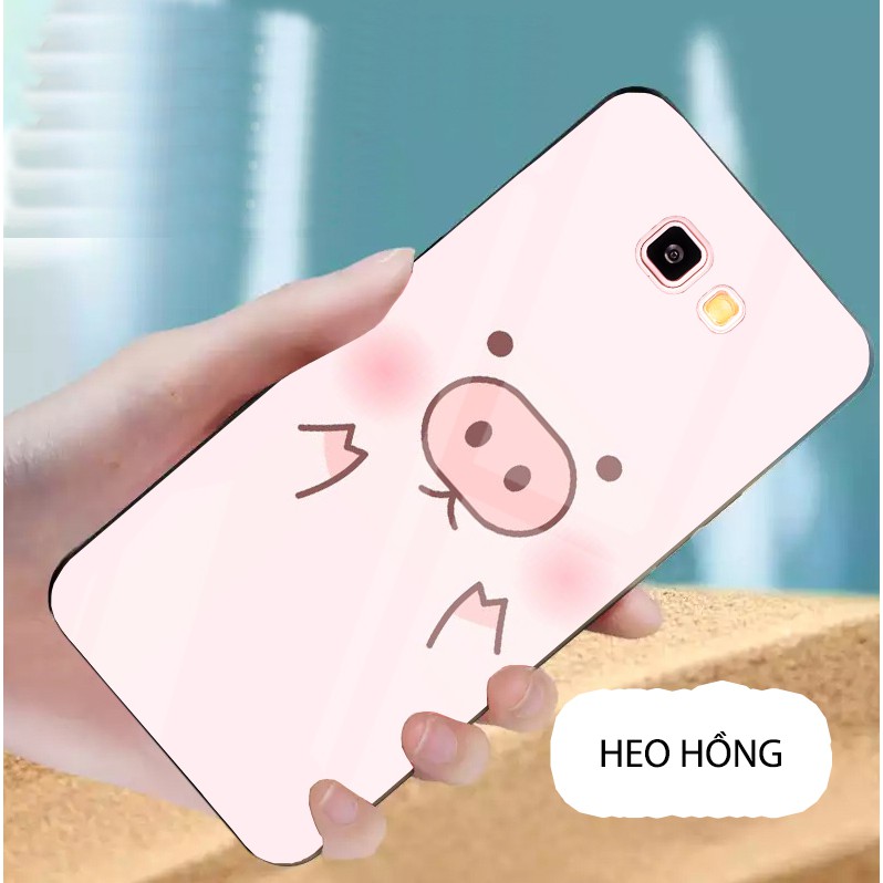 Ốp Samsung Galaxy J4 Plus , J4 Core mặt kính gương bóng