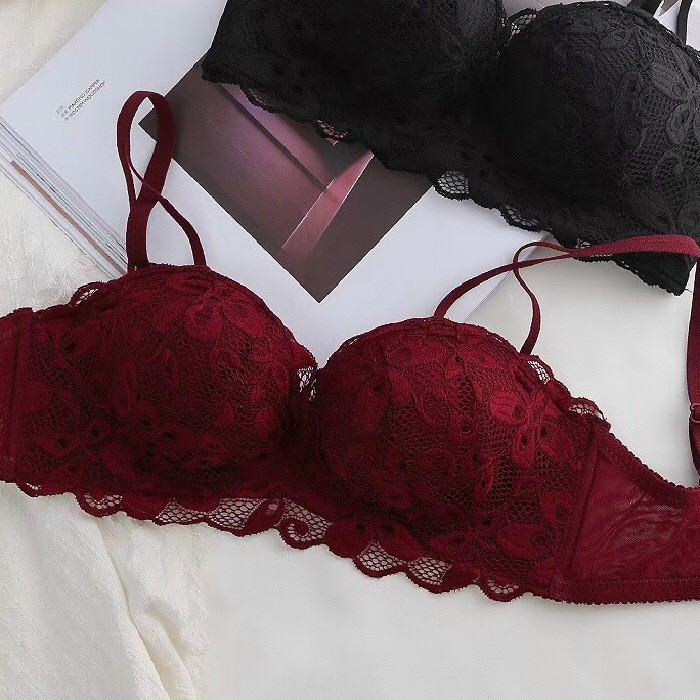 Áo Lót Nữ ❤️FREESHIP❤️ Áo Ngực Nữ Không Gọng Mềm Mại Thiết Kế Họa Tiết Ren Hoa Sexy Quyến Rũ Mã 9030