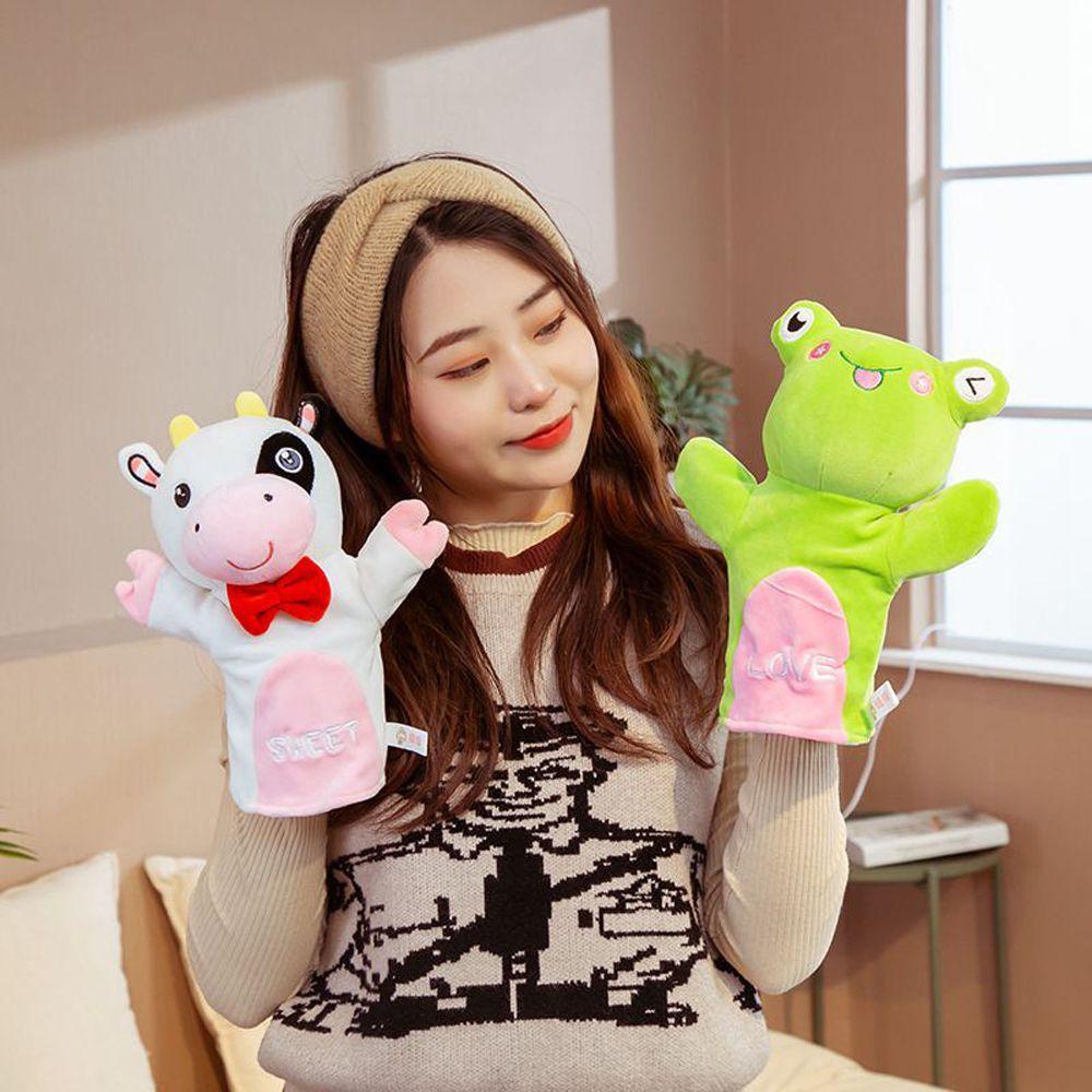 LANFY Con Rối Đeo Tay Hình Động Vật Hoạt Hình Dễ Thương