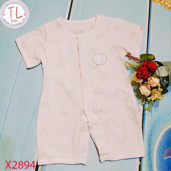 Thời trang trẻ em - Bộ Bodysuit thun ngắn cho bé hình gấu - Quần áo bé trai - Bộ bé trai - Quần áo bé gái - Bộ bé gái
