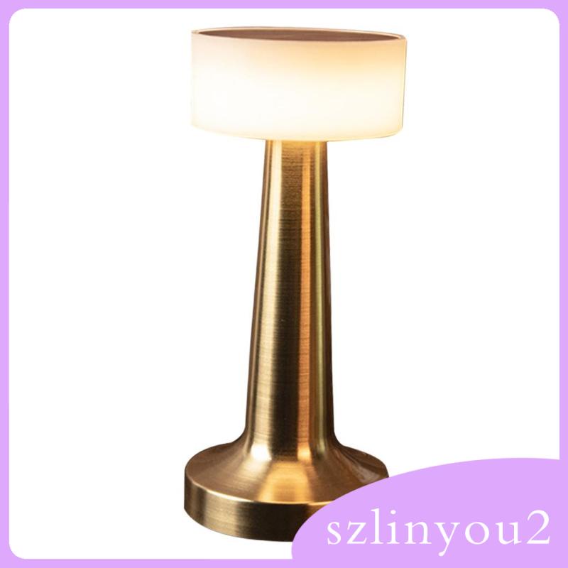 3W Cordless Table Lamp Bedroom Beside LED Night Light USB Charge