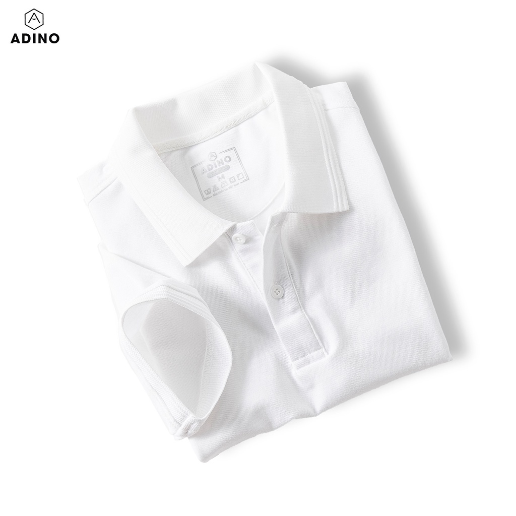 Áo polo nam 6 màu phối viền chìm vải cotton co giãn dáng công sở slimfit trẻ trung