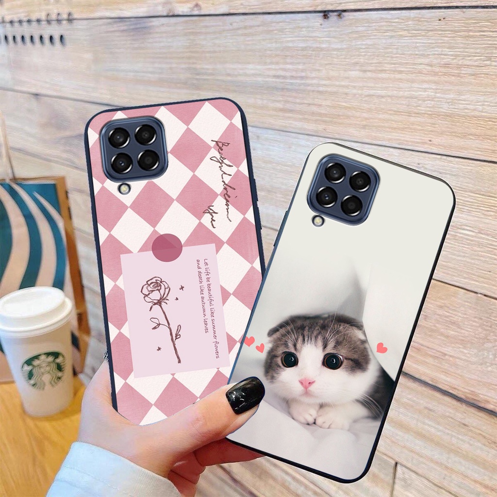 Ốp lưng Samsung Galaxy M33 5G / M53 / M62/ M63 in hình cao cấp mẫu kẻ caro,mikenbe@r siêu hot