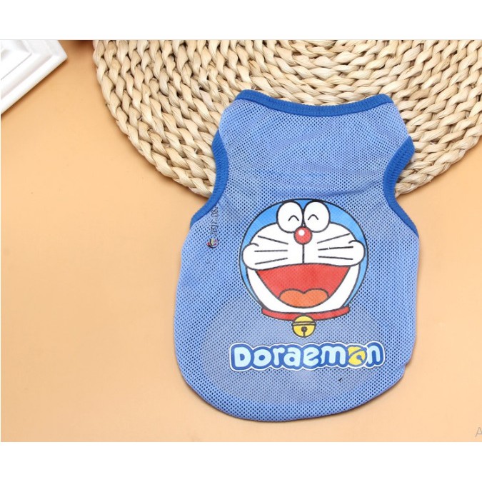 Áo Lưới Mùa Hè Cho Chó Mèo Họa Tiết Cute