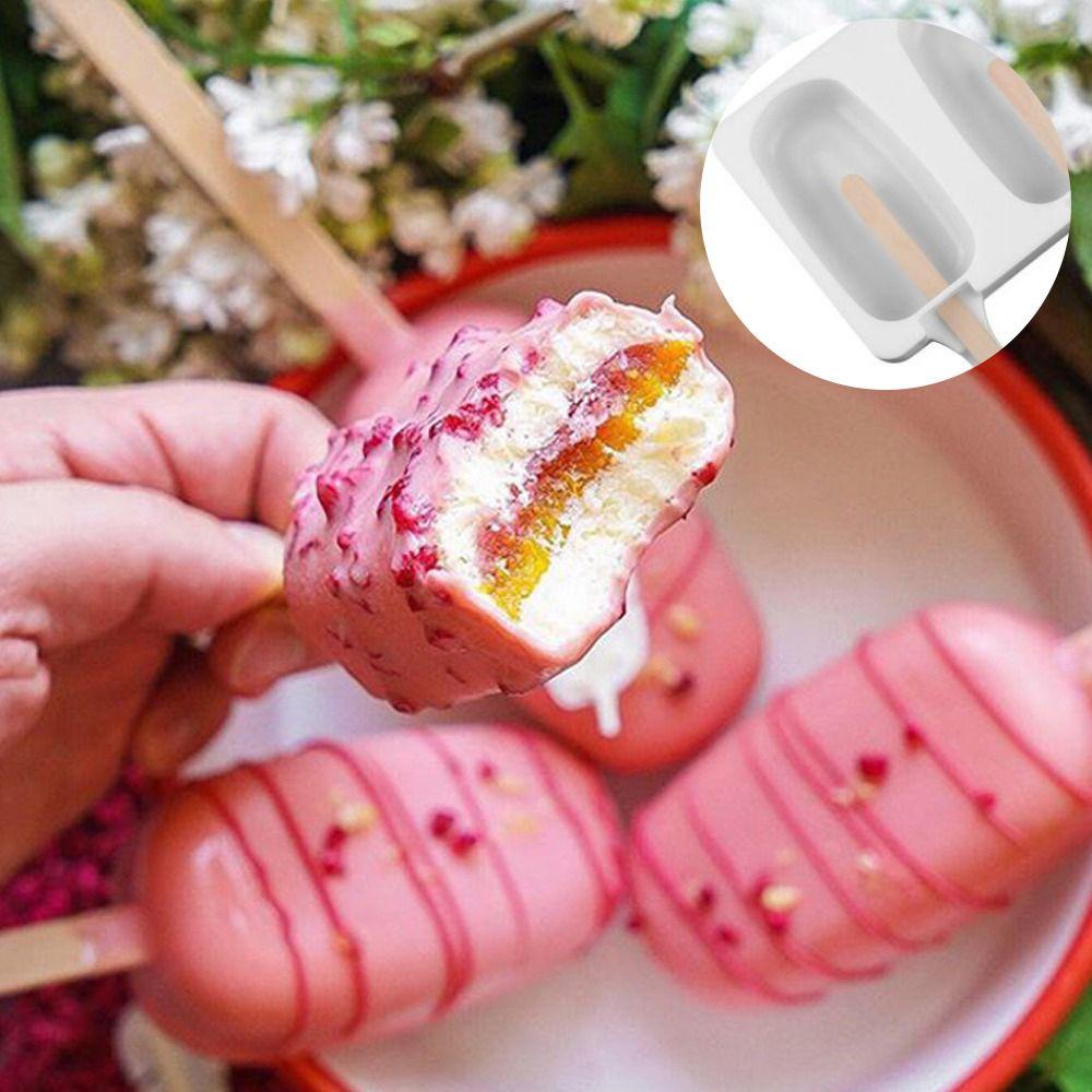LEISURE Khuôn Làm Kem 4 Ngăn Tại Nhà