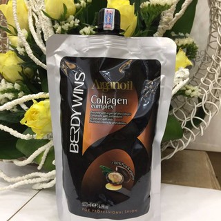 HẤP DẦU SIÊU MƯỢT COLLAGEN BERDYWINS ARGANOIL COMPLEX 500ML
