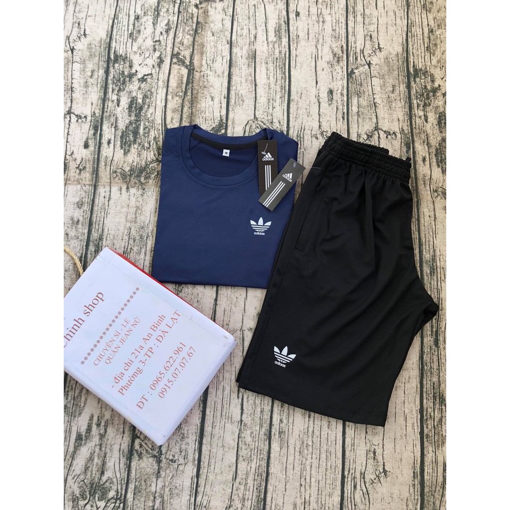 bộ thể thao xanh than chất mát lạnh cực đẹp