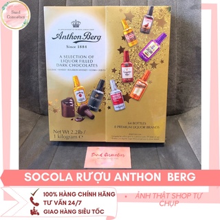Socola Anthon Berg Chocolate hộp 64 chai date 2022