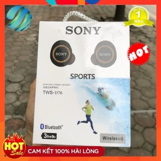Tai nghe Bluetooth Sony sport TWS-D76 Rất ấm Bass-treble rõ ràng bảo hành 12 tháng 1 đổi 1 30 ngày