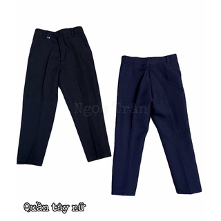 Quần Tây Nữ Học Sinh (hàng tốt) ( Lưu ý: Size 60 tương ứng với chiều dài quần là 60cm )