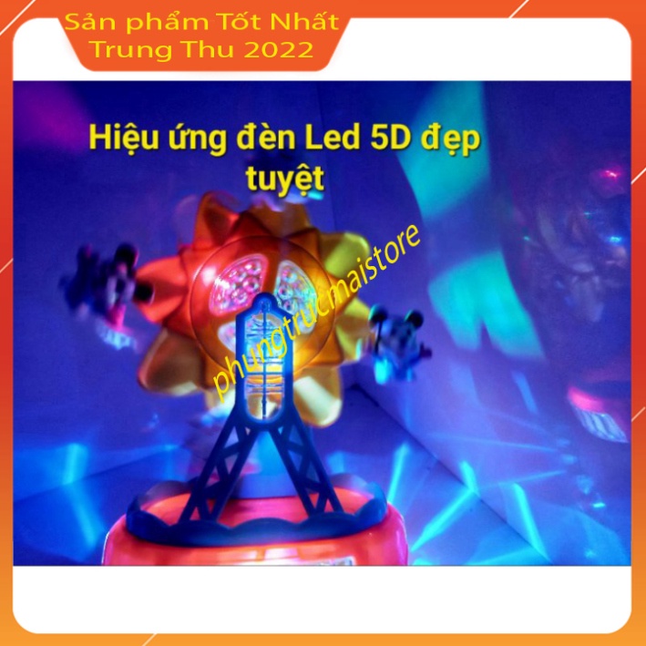 Đèn lồng trung thu cho bé thiên nga dạo phố cùng các nàng tiên cá đồ chơi trung thu phát sáng