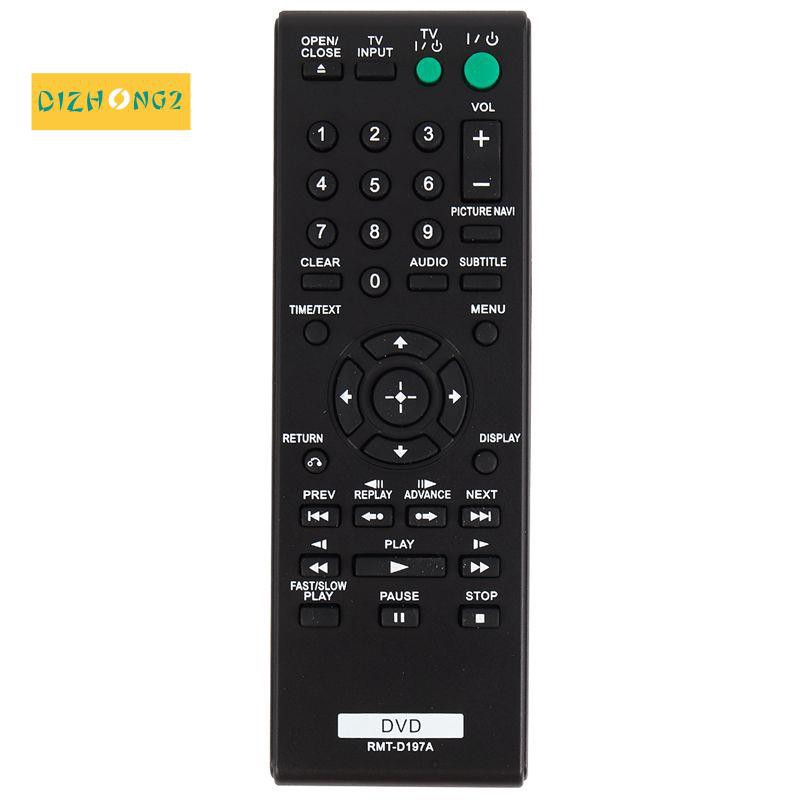 Điều Khiển Từ Xa Rmt-D197A Cho Sony Dvd Dvp-Sr210 Dvp-Sr210P Dvp-Sr510H Dvp-Sr510