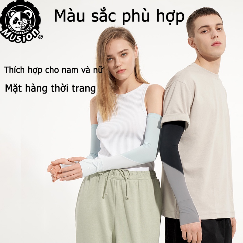 Găng tay dài thoáng khí chống tia UV nhiều màu sắc tùy chọn thời trang