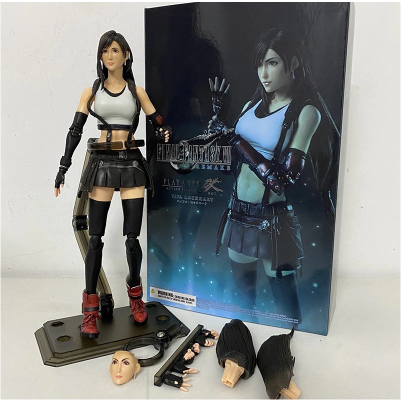 Mô hình Play arts Final Fantasy 7 Remake Tifa, Cloud, Sephiroth