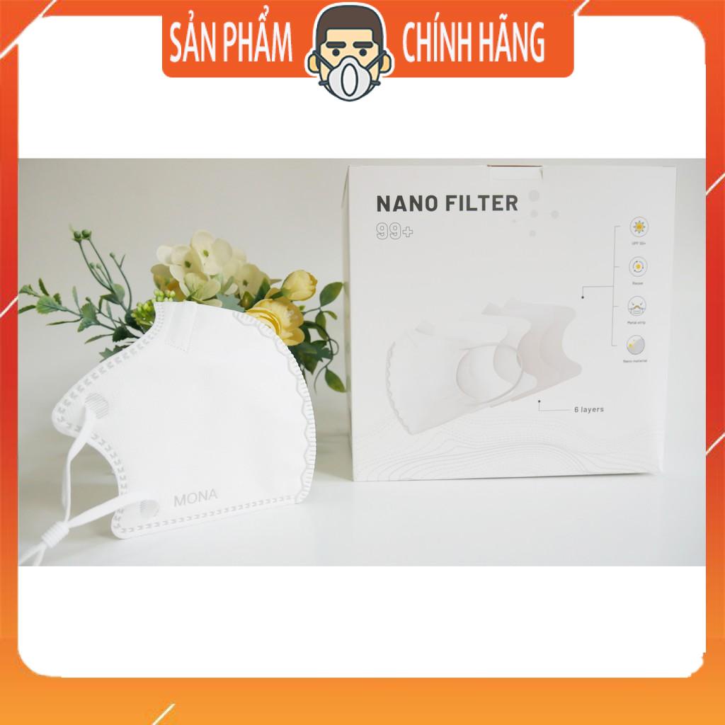 Hộp 30c khẩu trang Mona Mask N99 đạt nhiều chuẩn quốc tế chống bụi mịn