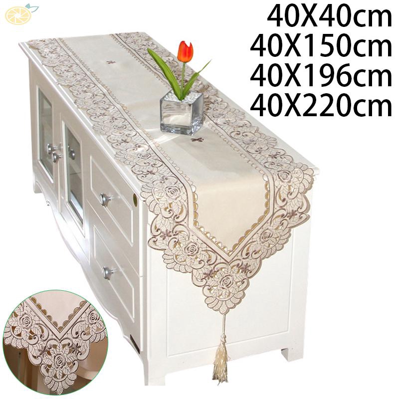 Khăn Trải Bàn Trang Trí Chất Liệu Polyester Chống Thấm Nước