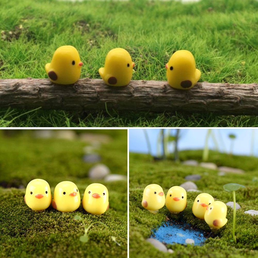 EPOCH Set 10 Chú Gà Mini Trang Trí Tiểu Cảnh