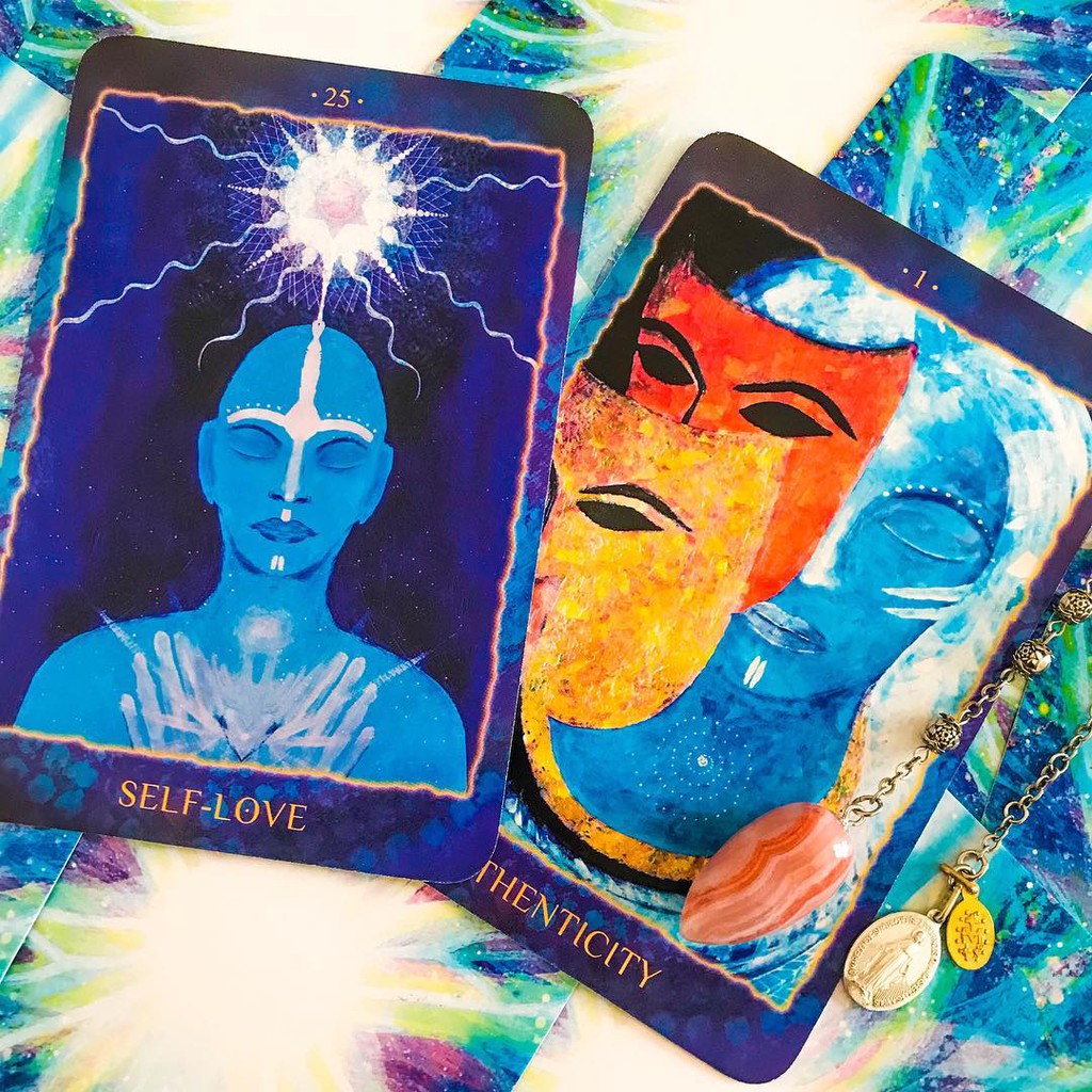 Bộ Bài Blue Messiah Reading Cards (Mystic House Tarot) - Bài Gốc Authentic Chính Hãng 100%