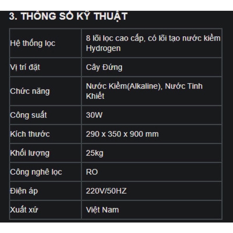 máy lọc nước korihome G60s