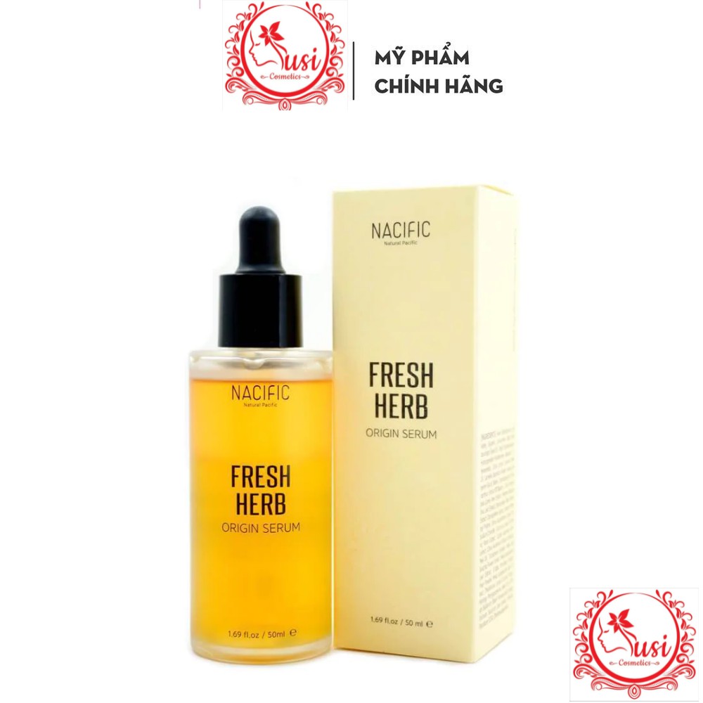 Tinh Chất Chống Lão Hóa, Thu Nhỏ Lỗ Chân Lông NACIFIC Fresh Herb Origin Serum 50ml
