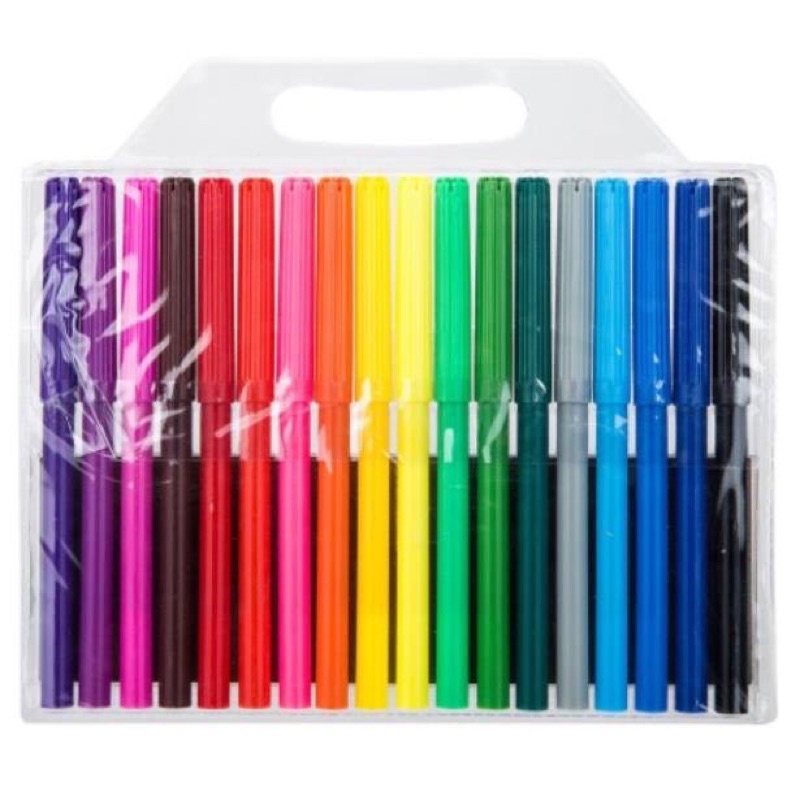 Bút dạ màu Deli-Bút lông màu dầu 12/18/24 màu37170