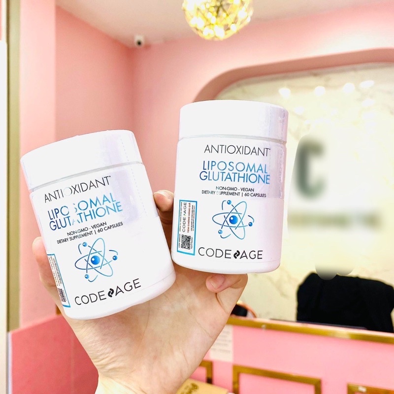 Viên Uống Trắng Da Liposomal Glutathione Code Age 60 viên