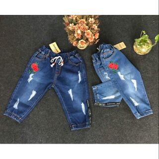 Freeship 99k TQ_Quần lửng bé gái rainny kid