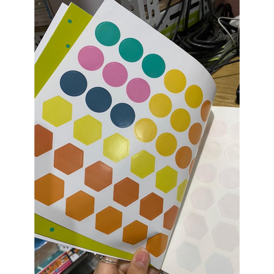 Sách - Hình dán ngộ nghĩnh phát triển khả năng quan sát : Hình dạng và màu sắc ( Đinh Tị )