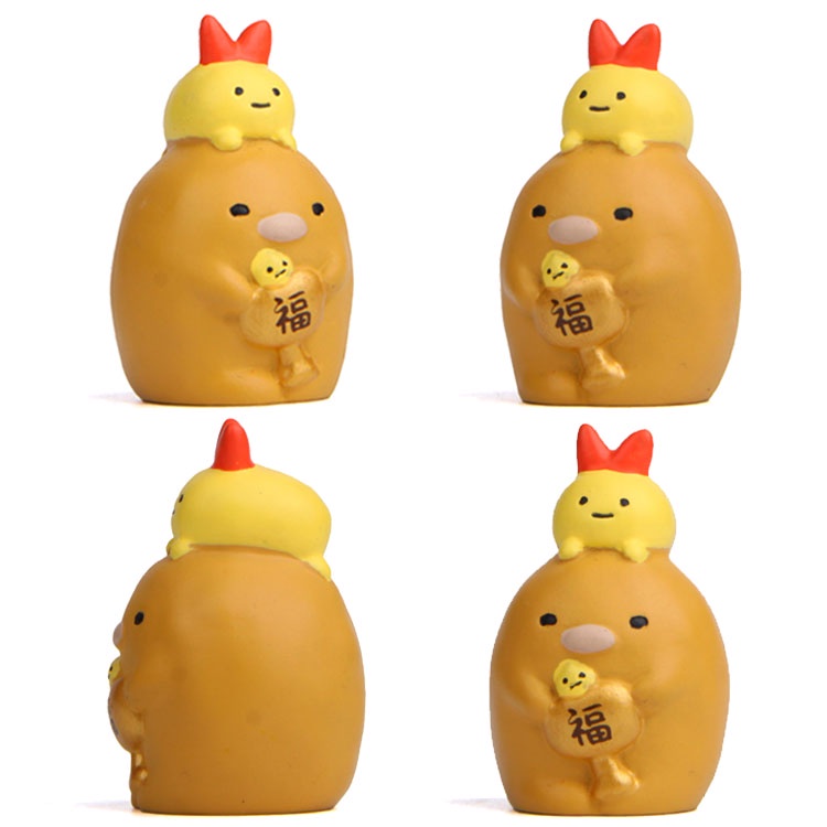 Búp Bê Sumikko Gurashi / Tôm Chiên / Chim Cánh Cụt / Mèo / Thằn Lằn Dùng Làm Quà Tặng Sinh