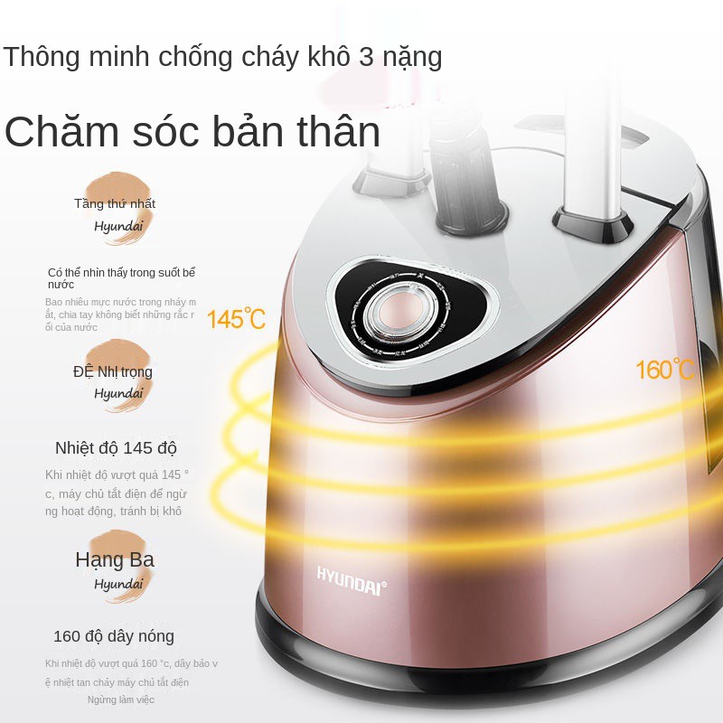 ┋﹉Máy ủi hơi nước Hyundai Hàn Quốc gia đình Bàn cầm tay Treo cửa hàng quần áo đứng thông minh