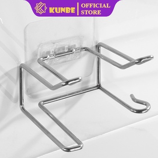 Mua Giá Treo Máy Sấy Tóc KUNBE Chất Liệu Inox Dán Tường Không Cần Khoan Đục