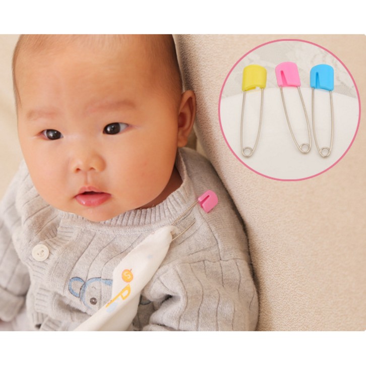 kim băng an toàn cho bé nhiều mầu 4cm, 1 cái