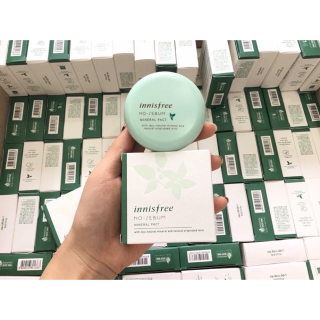 Phấn phủ kiềm dầu Innisfree No Sebum Moisture Powder