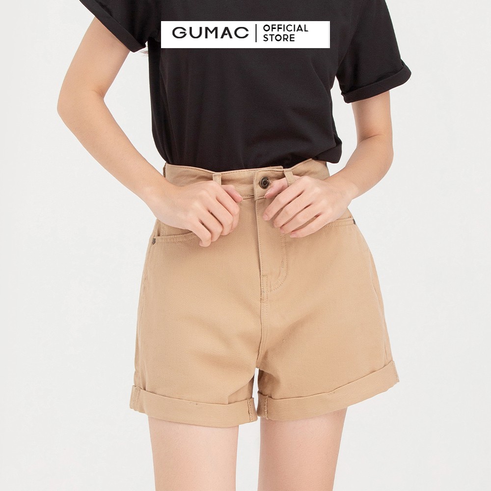 Quần short nữ lật lai GUMAC QJB793 | BigBuy360 - bigbuy360.vn