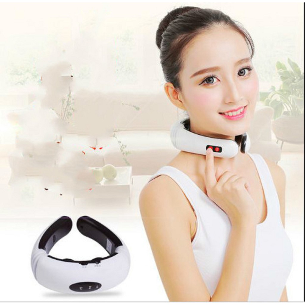 MÁY MASSAGE CỔ 3D CẢM ỨNG XUNG ĐIỆN TỪ THÔNG MINH