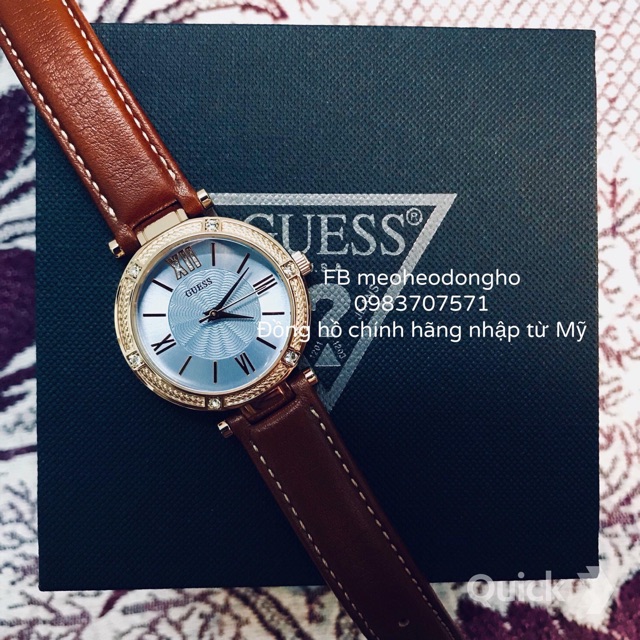 (Auth) ĐỒNG HỒ NỮ GUESS CLASSIC