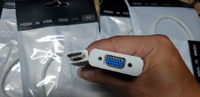 Đầu chuyển DVI sang VGA và HDMI sang VGA
