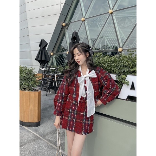 set dạ kẻ cao cấp | BigBuy360 - bigbuy360.vn