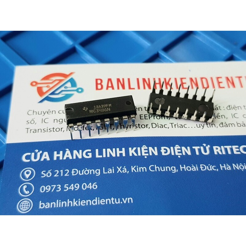 [Combo 3 chiếc] MC3486N 3486 MC3486 DIP-16 IC chức năng