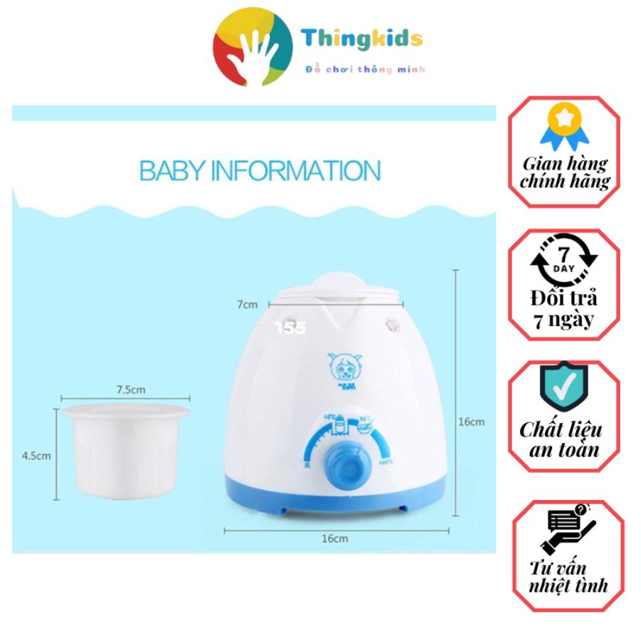 Máy hâm sữa, ủ cháo Yummy YM-18B tiện lợi - Thingkids