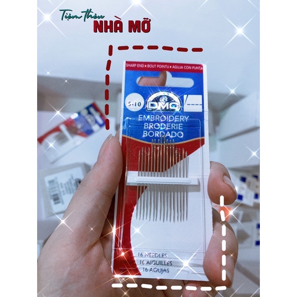 Set kim thêu DMC cao cấp chính hãng của Pháp