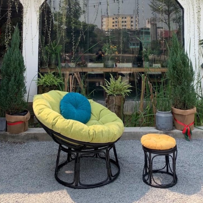 Khung Ghế Tròn papasan Thư Giãn Phòng Khách