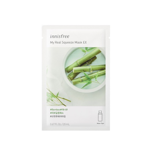 Mặt nạ dưỡng da Hàn Quốc INNISFREE My Real Squeeze Mask - Mặt nạ giấy 20ml