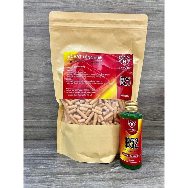Xả hạt tổng hợp B25 + Hương dụ siêu cấp B52 Bá Vương