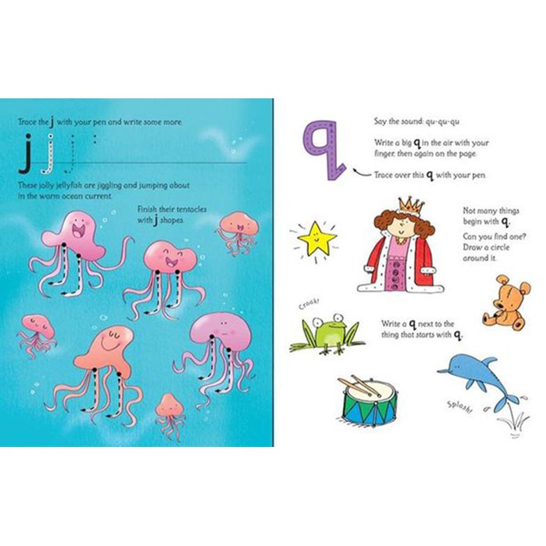 Sách - Anh: Wipe-Clean: Phonics Book 4