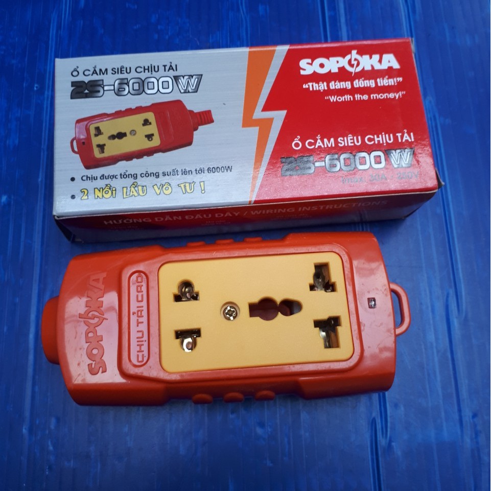 Ổ cắm không dây chịu tải Sopoka