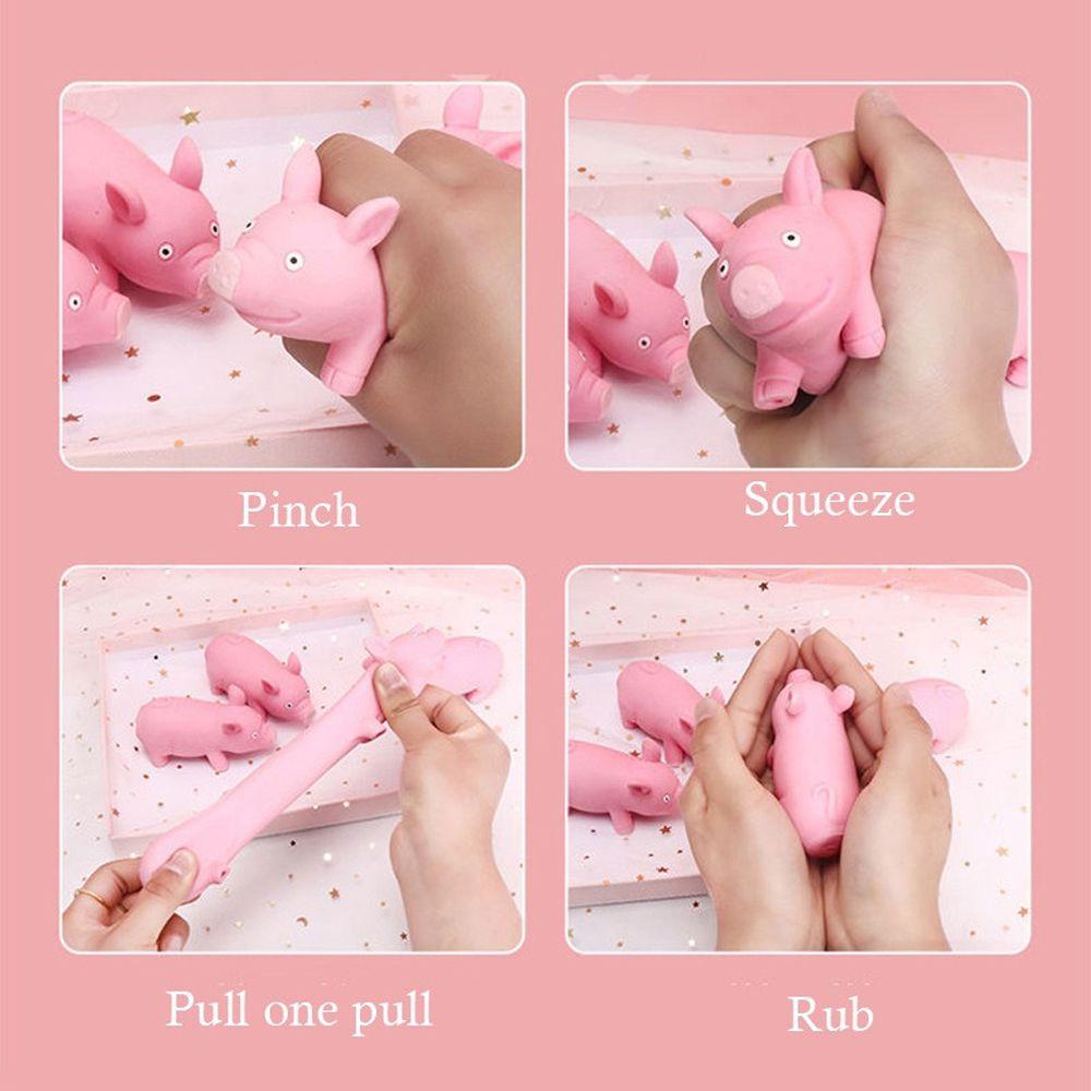 Đồ chơi bóp nén MMULCK đàn hồi giải tỏa căng thẳng kiểu chú heo/ chú cún làm quà tặng thiết thực vui nhộn cho trẻ em