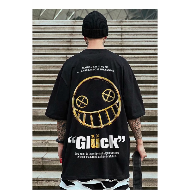 Áo Thun Nam Tay Ngắn Phong Cách Hip Hop Size M-8Xl